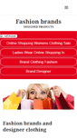 Mobile Screenshot of fashionbrandsonline.com